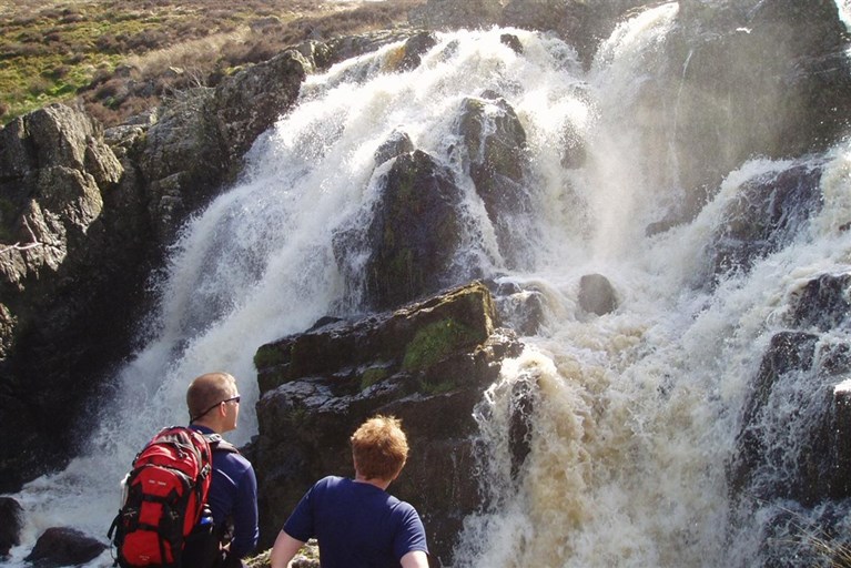 Lliw Falls, Bala